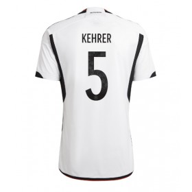 Tyskland Thilo Kehrer #5 Hemmakläder VM 2022 Kortärmad